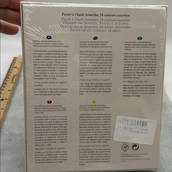 Sennelier Artist Quality Oil Pastels Set of Asst. 24 Colors - Picture 7 of 9